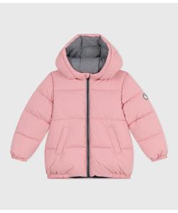 Стеганая куртка с капюшоном