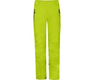BERGSON Штаны (верхние) с эластичным поясом, водонепроницаемость 12000 мм водяного столба, сетчатая подкладка, зеленые