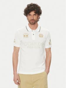 Рубашка поло стандартный крой Achille MAPG30 PK097 La Martina, белый