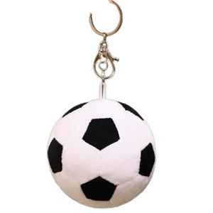 Mise Черно-белый футбольный талисман чемпионата мира, плюшевый брелок-кукла 9 см