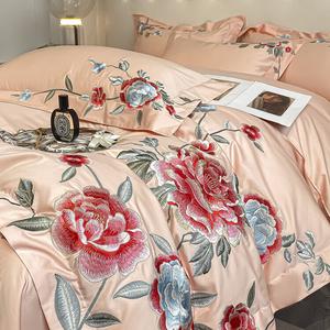 FUANNA Комплект постельного белья 1,5 м: пододеяльник 200x230 см, простыня на резинке, 2 наволочки