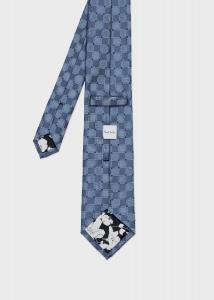 Галстук в клетку и точку