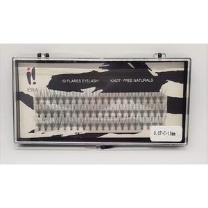 Ibra Makeup Super Naturals Пучки ресниц без узлов 0,07-C-13 мм, Ibra Make-Up