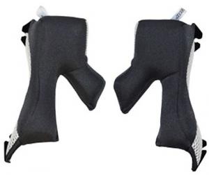 Колодки Just1 J12 для шлема, черно-белые