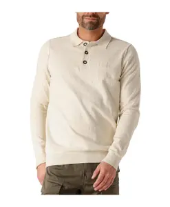 Зеленая рубашка поло для стильных мужчин Butcher Of Blue, бежевый