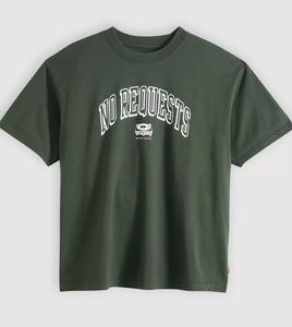 Футболка Levi's Graphic Boxy, зеленый