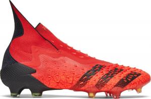 Бутсы Adidas Predator Freak+ FG 'Demonskin - Solar Red', красный