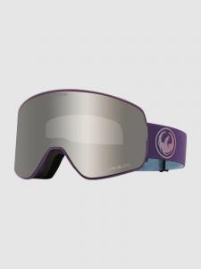 Очки для сноуборда Dragon DR NFX2 Deepplum +Bonus Lens Goggle, llsilverion+llvoilet