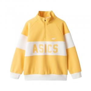 Свитер винтажный желтый подростковый Asics, 8872 Винтажный Желтый