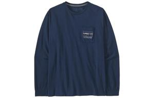 Футболка-толстовка Responsibili Tee мужская Patagonia, синий