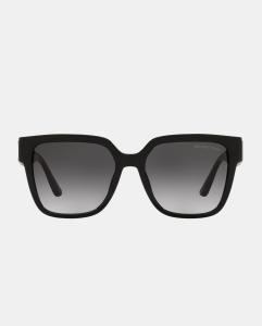 Черные квадратные женские солнцезащитные очки Michael Kors, черный