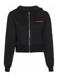 Толстовка с капюшоном DNGRS Dangerous Zip черного цвета DNGRS Dangerous