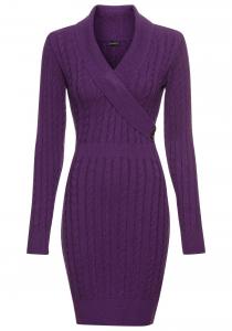 Вязаное платье LAURA SCOTT, цвет Dark purple