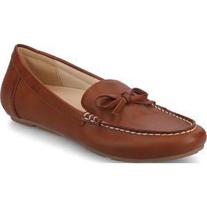 Лоферы с завязками для вождения Novella Journee, цвет cognac