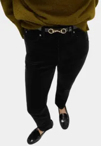 Брюки прямого кроя Marks & Spencer, Black