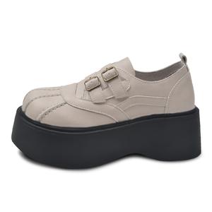 N6N8 Женские повседневные туфли на платформе Ecru, цвет Ecru