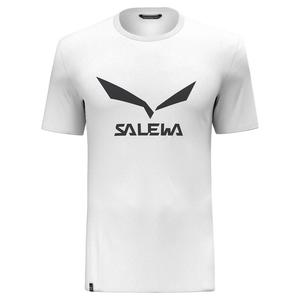 Футболка с коротким рукавом Salewa Solidlogo Dri-Release, белый