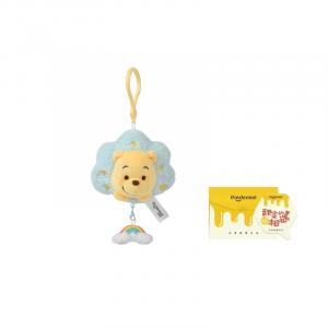 Кукла Disney Винни Пух и Пятачок облако радуга подвесная плюшевая кукла высота 9,5 см POTDEMIEL