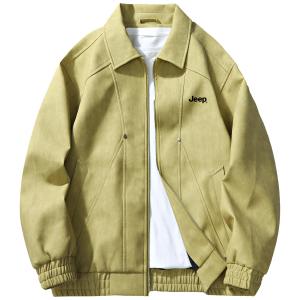 Куртка Unisex Lapel Moderate Others Jeep, желтый