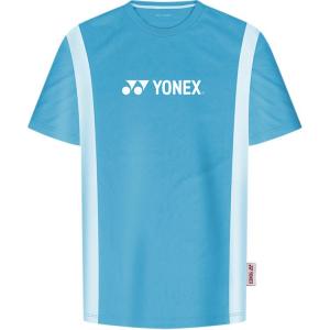 Футболки унисекс с круглым вырезом, умеренно прямой крой Yonex, glitter синий