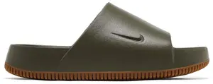 Шлепанцы Nike Calm Slide 'Medium Olive Gum', зеленый