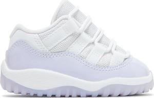 Кроссовки Air Jordan 11 Retro Low GT White Pure Violet, белый