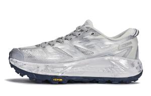 HOKA ONE ONE Кроссовки для бега Mafate Speed 2 Low top Unisex White Silver