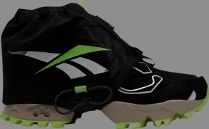 Кроссовки instapump fury trail shroud 'green' Reebok, черный