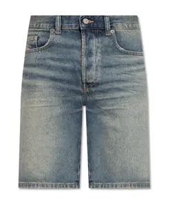Джинсовые шорты обычные короткие Diesel, синий