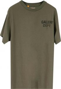 Футболка Gallery Dept. Vintage Souvenir Tee 'Olive', зеленый
