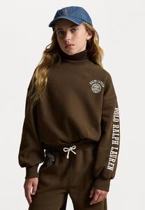 Толстовка Polo Ralph Lauren LOGO CREST FLEECE SWEATSHIRT, Court Brown/Brown