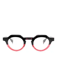 Очки в геометричной оправе Factory900, черный