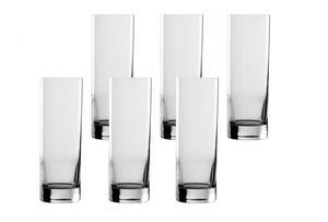 Стаканы STÖLZLE LAUSITZ 320 мл I Бокалы Campari из серии New York Bar I Набор из 6 коктейльных бокалов I Бокалы для лонг-дринков из бессвинцового хрусталя I Набор ударопрочных стаканов, которые можно мыть в посудомоечной машине, белый