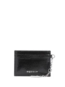 Картхолдер Sling Alexander McQueen, черный