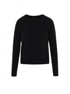Женский свитер черного цвета DreiMaster