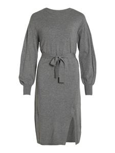 Вязаное платье VILA VIRicky, Dark Grey/Mottled Grey