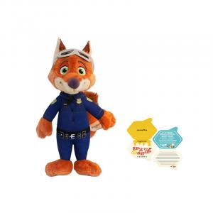 Плюшевый кулон Disney Zootopia Refined Cute Nick Officer Dolls высотой 17,5 см/35 см POTDEMIEL