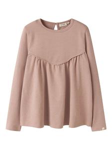 Lil'Atelier Лонгслив в коричневом цвете