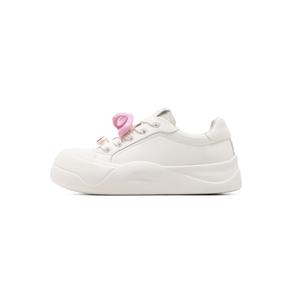 ST&SAT Женские лоу-топ скейтборд кроссовки экрю, цвет Ecru