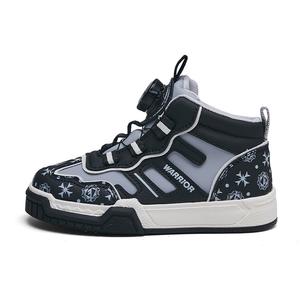 Детские скейтерские кроссовки Kids WARRIOR, черный/серый