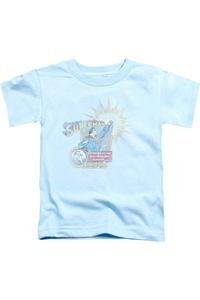 Футболка с коротким рукавом "Гениальная маскировка Супермена" для детей Gildan, светло-голубой