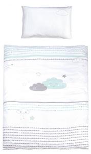 Постельное белье Roba Happy Cloud (2-teilig), белый - хлопковая ткань - 100 x 1 x 135 см