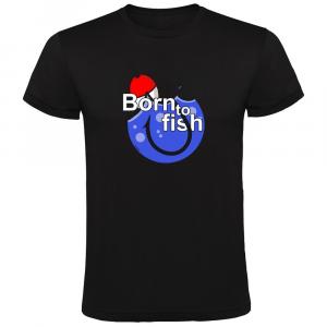 Футболка Kruskis Born To Fish Hook, черный