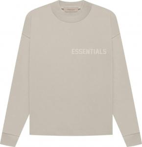 Лонгслив Fear of God Essentials Long-Sleeve Tee 'Smoke', серый
