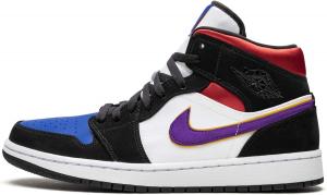 Мужские кроссовки Jordan средней высоты для фитнеса, белый/черный/красный/синий/фиолетовый
