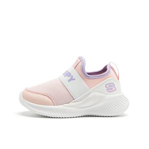 Детские повседневные антискользящие износостойкие дышащие быстросохнущие легкие амортизирующие кроссовки Kids' SNOOPY, розовый