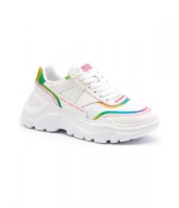 Кроссовки фундамент спидтрек дис. 4 Versace Jeans Couture, белый