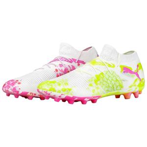 PUMA Кроссовки Future 8 Ultimate Abrasion Resistant Breathable Coverage Support Soccer Shoes Men's Pink Yellow