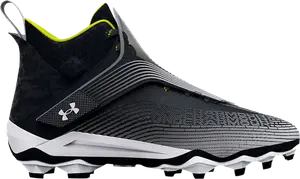 Бутсы Under Armour Highlight Hammer MC Black White, черный