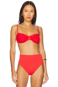 Топ Naya Nissi Vix Swimwear, firenze ruby & eyelet